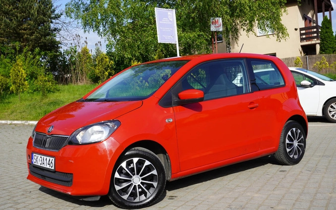 Skoda Citigo cena 15999 przebieg: 210000, rok produkcji 2016 z Katowice małe 211